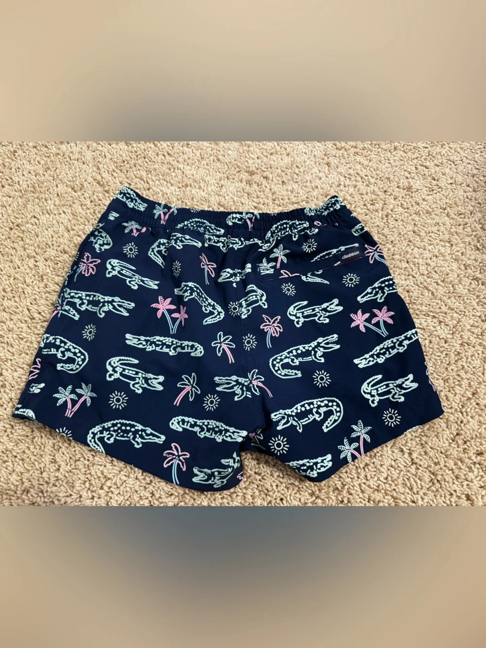 Chubbies BUNDLE Boys S Lined Classic Swim Trunk  Shorter like new
